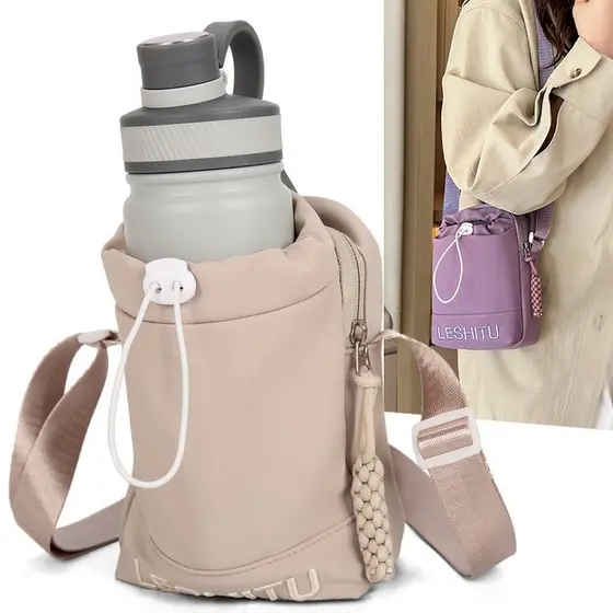 Bolsa para copo de água para celular Bolsa multifuncional feminina 2026 Novo estilo leve para esportes ao ar livre Bolsa