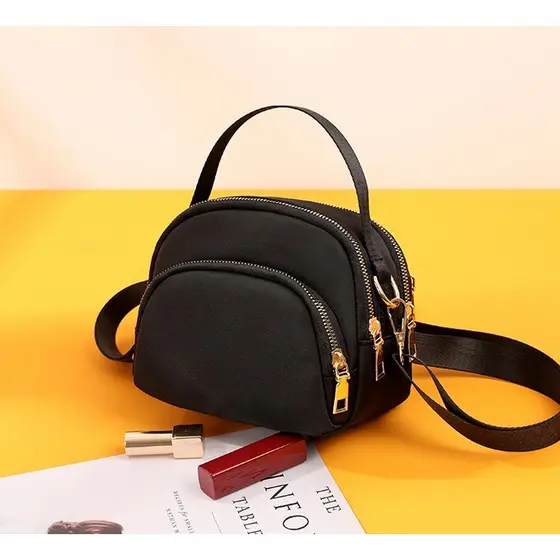 Mini bolsa pequena 2022 novo estilo moda feminina Diagonal mini Oxford pano bolsa feminina portátil Crossbody bolsa de m