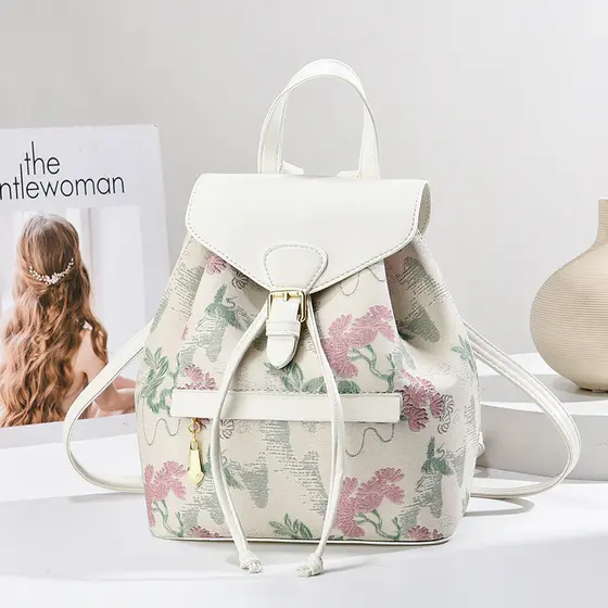 Mochila 2026 novo estilo na moda feminina mochila High-End impressão moda mochila All-Match Commuter estudante mochila