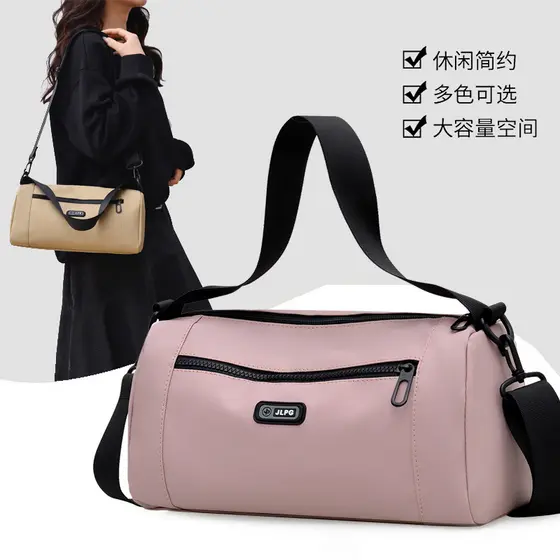 Estilo Casual senhoras saco do mensageiro grande capacidade Multi-zíper Commuter saco feminino moda bolsa de ombro