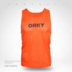 ORKY Wokai colete de futebol contra uniforme adulto equipe de treinamento colete imprimível grupo meninos meninas crianç