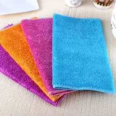 Microfibra dupla face engrossado absorvente sem fiapos pano não oleoso toalha de prato cozinha pano de limpeza