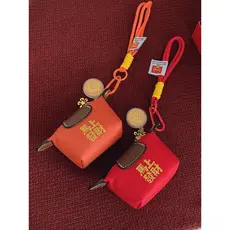 Presente de ano novo Mini saco de armazenamento de fone de ouvido feminino nicho Design fivela de Metal bolsa de moedas