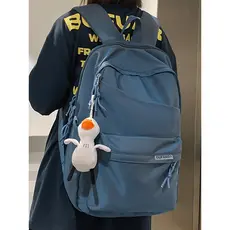 Mochila escolar para meninas do ensino médio, mochila de viagem de grande capacidade, estudantes do ensino médio, estuda