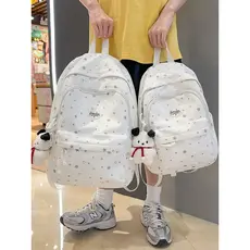 Mochila simples e leve para estudantes do ensino médio