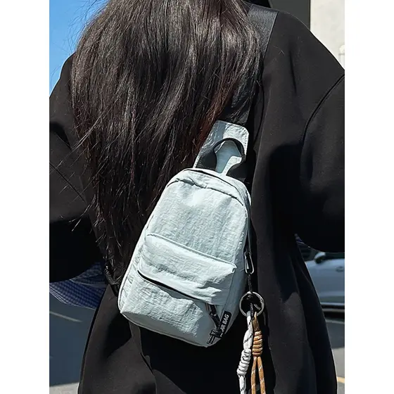 2025 novo estilo bolsa de peito unissex esportes ciclismo bonito All-Match pequeno saco do mensageiro Mini saco do telef