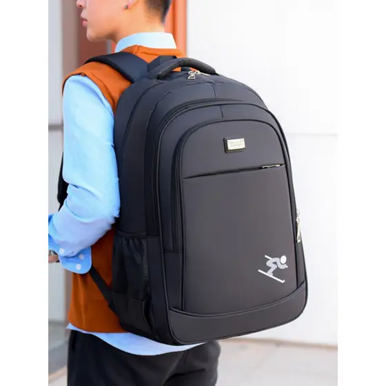 Mochila de grande capacidade masculina Commuter computador mochila negócios Casual masculino estudante universitário sac