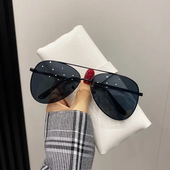 Estilo celebridade óculos de sol feminino verão novo estilo óculos de sol masculino GM versão coreana condução pesca pol