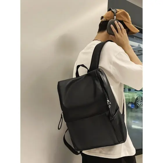 2026 novo estilo júnior estudante do ensino médio mochila de couro estilo britânico mochila feminina estudante universit
