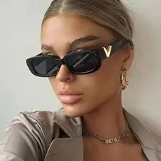 Óculos de sol feminino estrela mesmo estilo gm óculos de sol 2025 novo estilo na moda rosto grande mais magro olhar prot