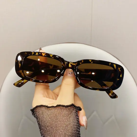Óculos de sol feminino verão rosto redondo Anti-ultravioleta luz forte masculino 2022 novo estilo condução óculos de sol