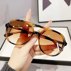 Óculos de sol masculino Anti-ultravioleta luz forte óculos de sol feminino 2026 novo estilo moda influenciador condução