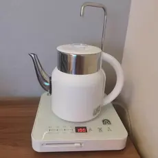 Chaleira de água automática silenciosa doméstica elétrica água quente água fervente dedicada chá integrado mesa de chá f