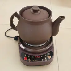 Tradicional medicina chinesa frigideira elétrica automática doméstica medicina fervida frigideira roxa argila decocção p