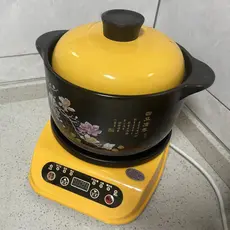 Caçarola totalmente automática doméstica panela de guisado elétrica panela de sopa panela de guisado cerâmica mingau caç
