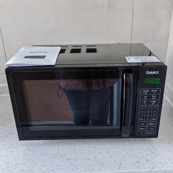 Galanz Galanz Forno de Microondas Doméstico Pequeno Mini Tablet Inteligente Menu Inteligente Aquecimento Oficial Autênti