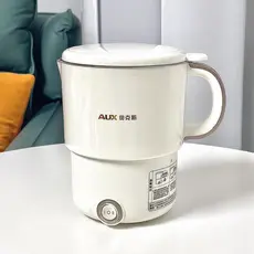 Boi todo em aço dobrável garrafa de água viagem de negócios portátil garrafa de água de aço inoxidável copo de água elét