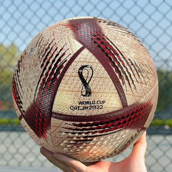 Copa do Mundo Futebol Katar Quatro Finais Fortes Bola Dourada No. Bola de treinamento de competição adulta de 5 bolas de