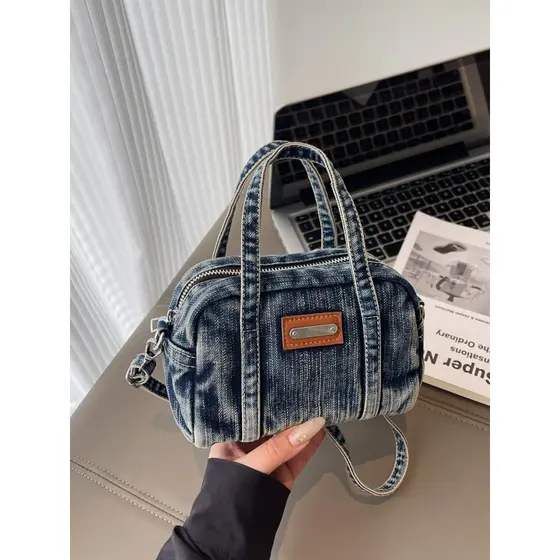 Bolsa mensageiro 2025 novo estilo moda Casual bolsa de ombro bolsa feminina Tote estudante moda grande saco