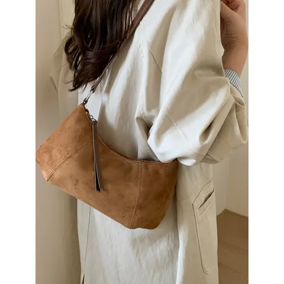 Estilo ocidental Commuter saco feminino outono 2025 novo estilo na moda simples japonês coreano Casual bolsa de ombro co
