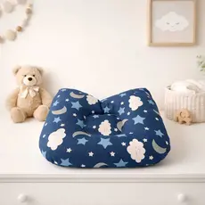 Almofada  para bebê anatômico - Travesseiro ergonômico macio para apoio de cabeça e pescoço recém nascido