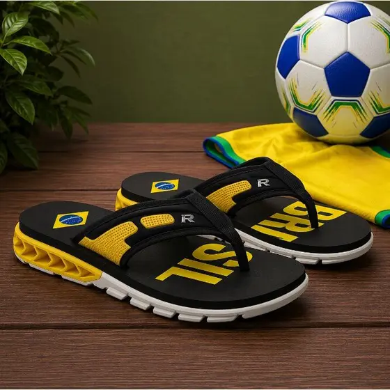 Lançamento Chinelo Knner do Brasil Copa do Mundo 2026