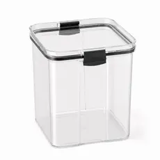 Pote Hermético 950ml Transparente Empilhável Organizador Cozinha, Armazena Grãos, Macarrão, Petiscos e Chá Anti Umidade