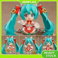 Nendoroid Hatsune Miku Traz Riqueza # 1777 Figura Coleção De Pvc Modelo Brinquedo Presente