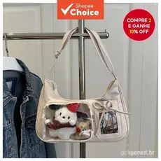 Bolsa de Ombro de Alta Design para Mulheres | Nova Bolsa Crossbody Niche Verão 2025 | Sling Bag Premium Ins Fofa e