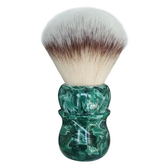 Dishi Escova de barbear masculina T4 Escova de barbear de Rayon macio Escova de barba de tamanho grande Escova de espuma