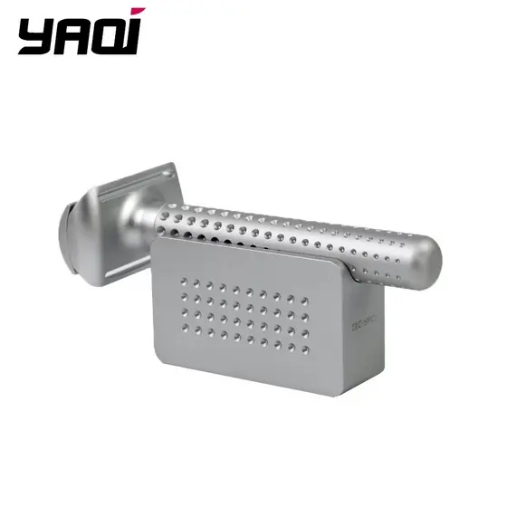 YAQI Sputnik Alumínio Masculino Antigo Manual de Segurança Navalha e Suporte de Lâmina Navalha Lavável
