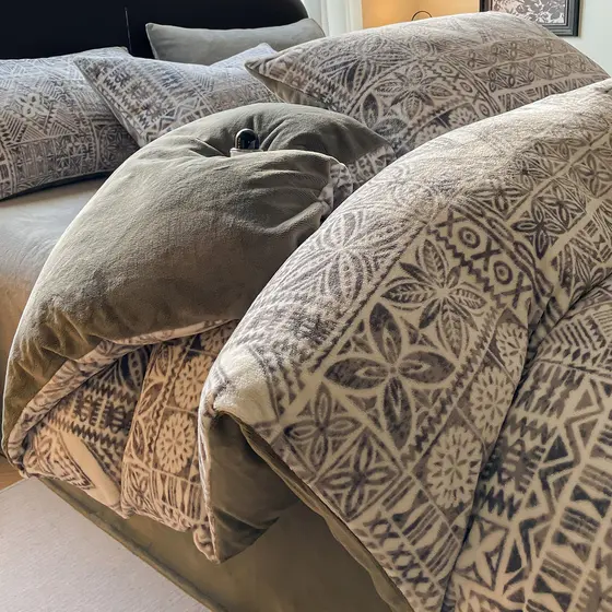 Inverno engrossado leite velo cama conjunto de quatro peças inverno velo lençol cama Coral flanela colcha capa conjunto