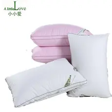 Algodão lavável branco rosa travesseiro núcleo baixo travesseiro médio travesseiro alto hotel hotel Hospital travesseiro