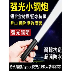 Forças especiais super leve lanterna LED super brilhante de alta potência longo alcance recarregável Mini bolso portátil