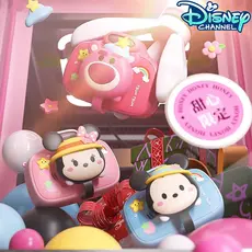 Disney morango urso câmera infantil novo estilo câmera tela sensível ao toque pode foto pode gravar menino presente de a