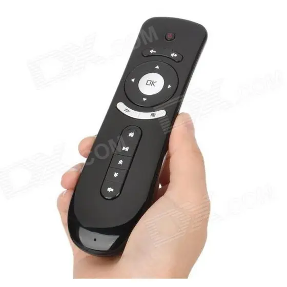 mouse voador controle Somossensorial remoto T2 air fly 6 eixos somatossensorial Gamepad Redefinir Set-Top Box ar Mo