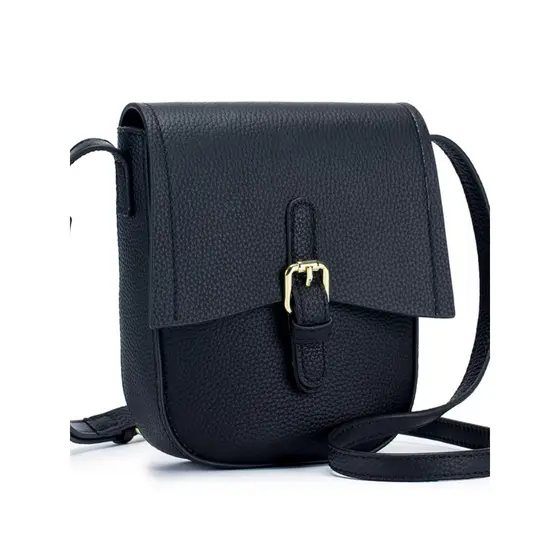 Primeira camada de couro saco do telefone móvel feminino Diagonal pequeno saco 2023 novo estilo simples moda Casual cour
