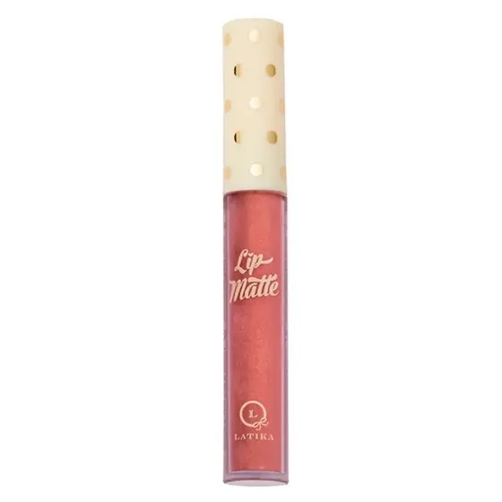 LIP MATTE LATIKA NO. 45 - ROSA METALICO/ MATTE 4 ml