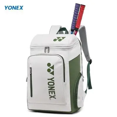 Mochila Impermeável Yonex 2026 Para Badminton E Tênis Bolsa Esportiva Profissional Com Design De Compartimento Sapatos 2
