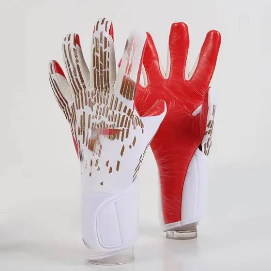 Novas luvas de goleiro de futebol crianças adulto antiderrapante látex especial engrossado resistente ao desgaste látex