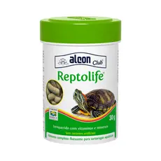 Alcon Reptolife 30g Alimento para Tartarugas Nutrição Completa, Alta Digestibilidade e Saúde Animal