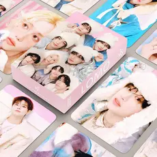55 peças/conjunto de cartões fotográficos LOMO do ídolo do Kpop Stray Kids, edição 2025, para coleção de fãs M7S3