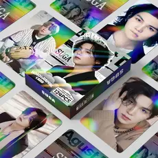 KPOP 124 Peças/Caixa Cartões Fotográficos BTS SOLO SUGA Bangtan Boys AgustD Cartão LOMO Holográfico Coleção Laser U2YR