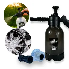 Pulverizador Snow Foam Lavadora Espuma Manual 2 Litros Com 2 Bicos Lavagem de Carros