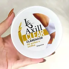 Creme Clareador De Axilas Rosa Mosqueta E Dolomita 150g L&Beauty