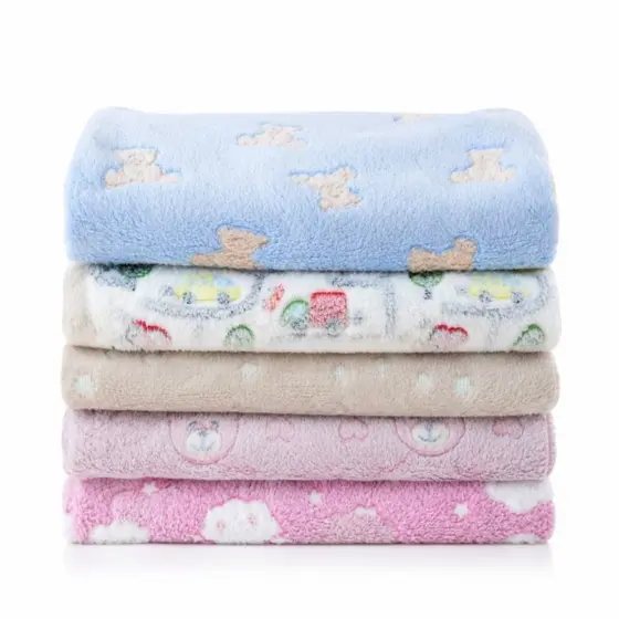 Manta Cobertor Bebê Soft 75x105cm Macia Antialérgica Enxoval Infantil Hipoalergênico Molinelli