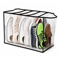 Kit 4 Colmeias Organizadoras Sapateiras Dobráveis Para Sapatos Tênis Chinelos Organizador Multiuso