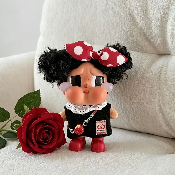 Roupas de Boneca 'Amor de Verão', Saia Preta, Roupas para Boneca Menina Chorando, Pingente de Maçã, Atacado 5GPS