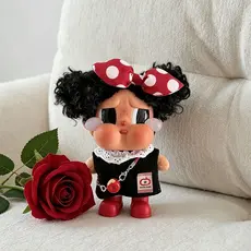 Roupas de Boneca 'Amor de Verão', Saia Preta, Roupas para Boneca Menina Chorando, Pingente de Maçã, Atacado 5GPS