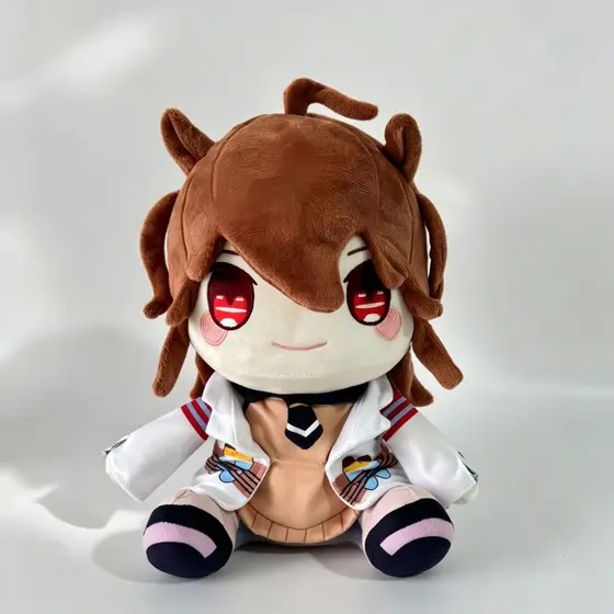Novo pelúcia Agnes Tachyon, brinquedo de pelúcia da Uma Musume, boneca de algodão C9E4